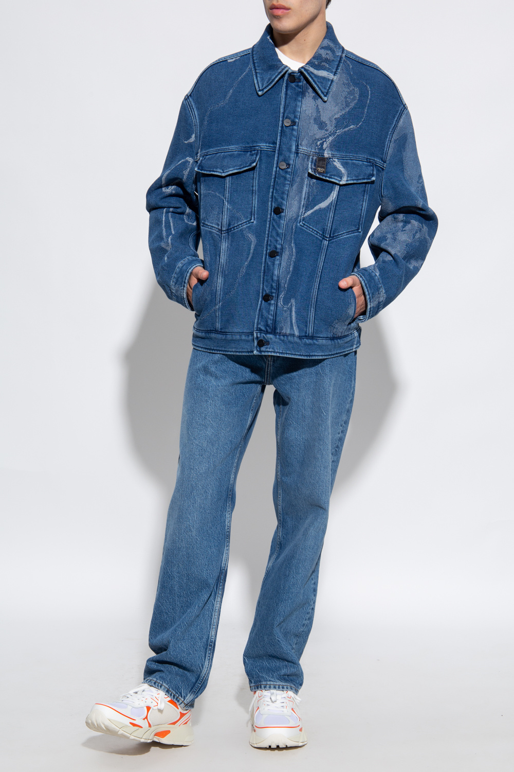 Fendi denim jacket mens online